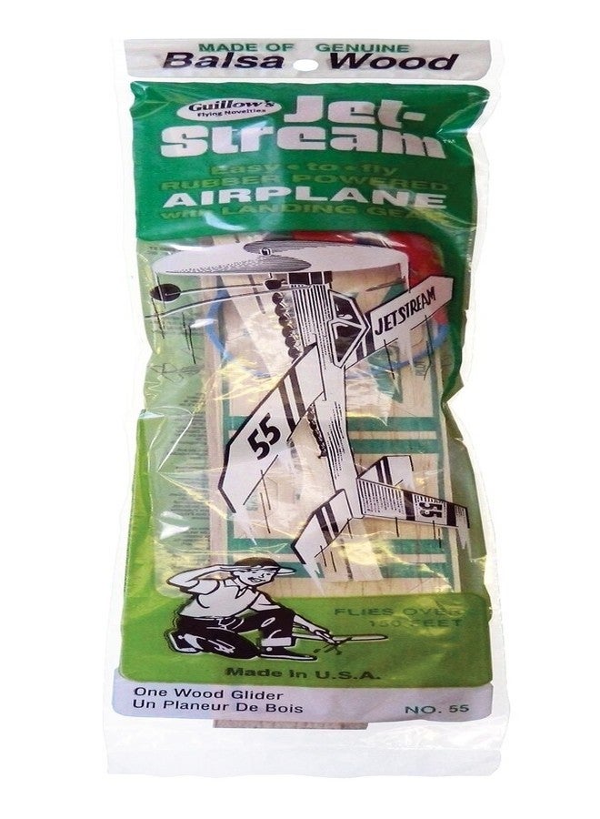 Guillows Guillow's Six 55 Jetstream Flying Balsa Wood Toy Airplanes - Image 2